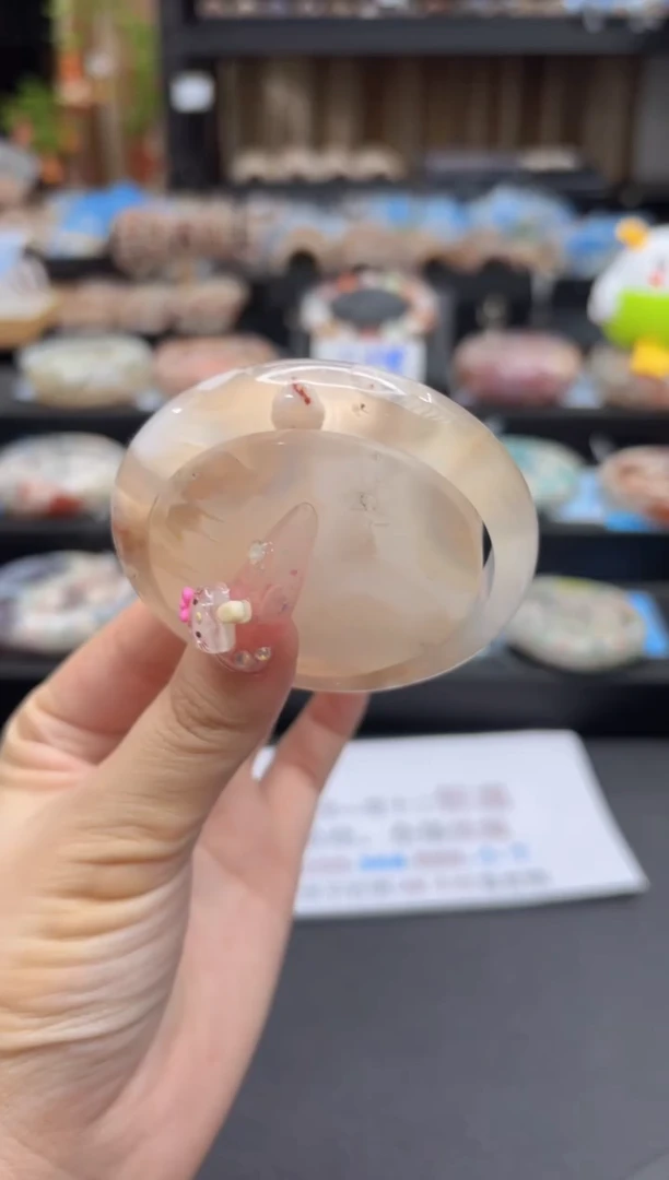 未镶嵌手镯石英质玉254(56圈赠送镯心)