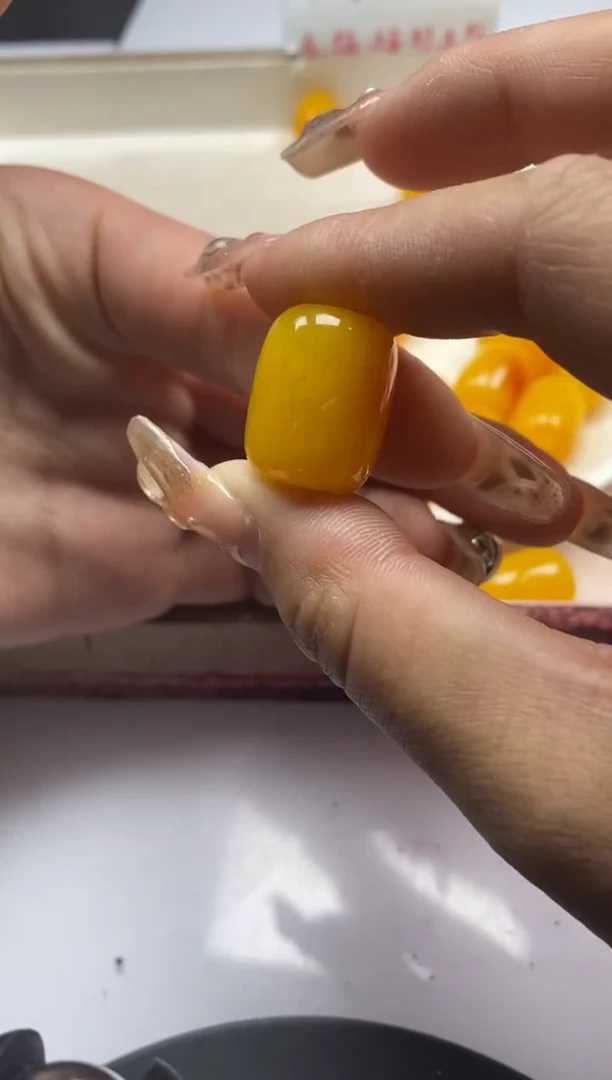 【闪购商品】蜜蜡颈饰未镶嵌w2029蜜蜡二代直桶珠20*16mm1