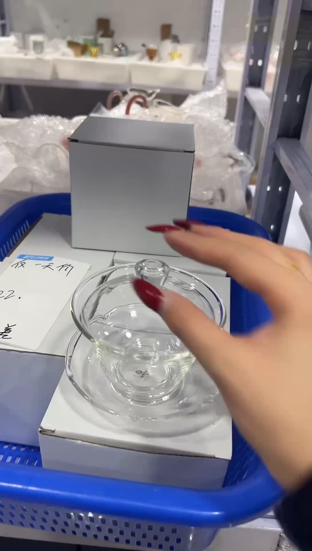 禾器透明盖碗简易包装