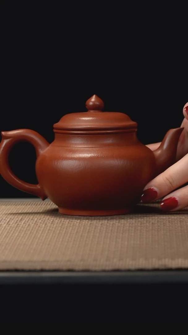 茶壶紫砂朱泥笑樱230c