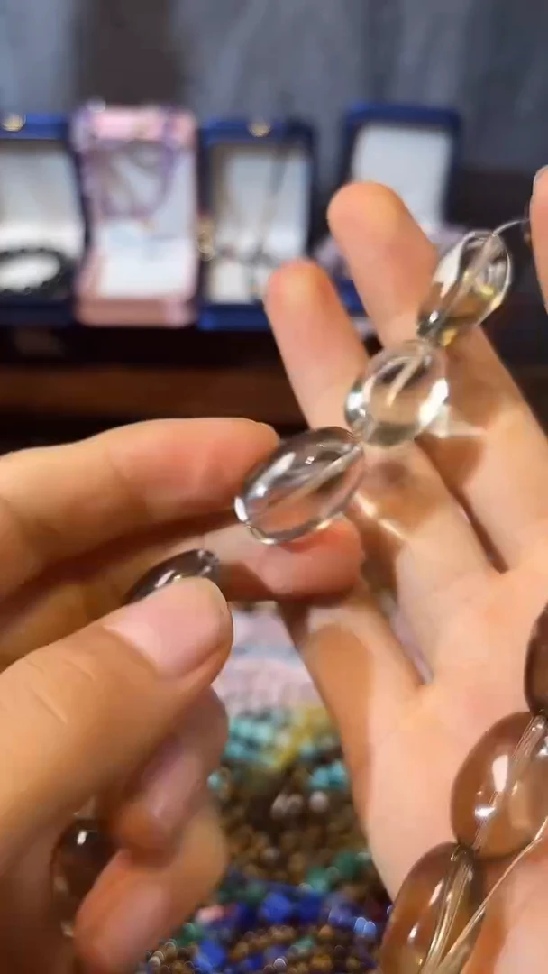 合金玛瑙/玉髓珠宝奇石茶晶大颗1颗
