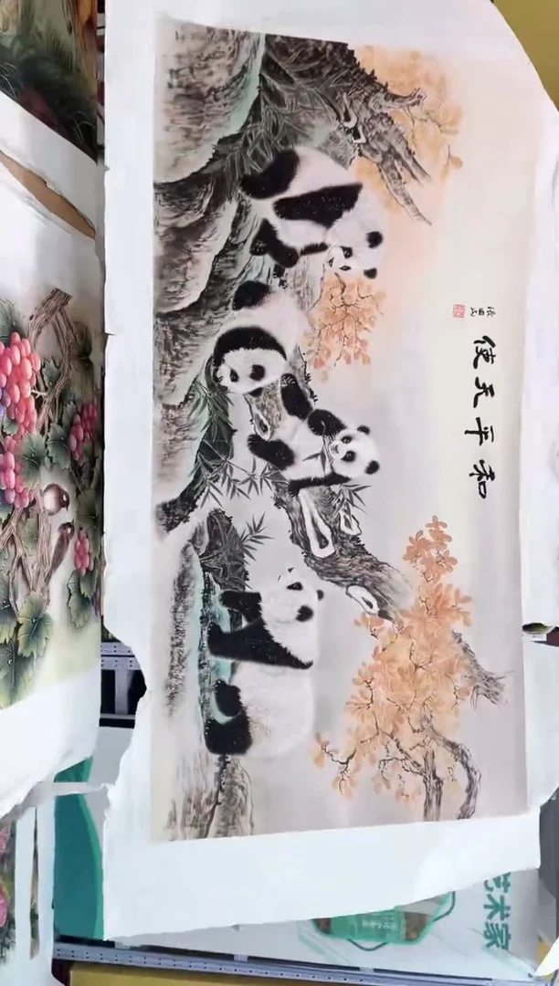 国画九霄甄选国画作品zhb05