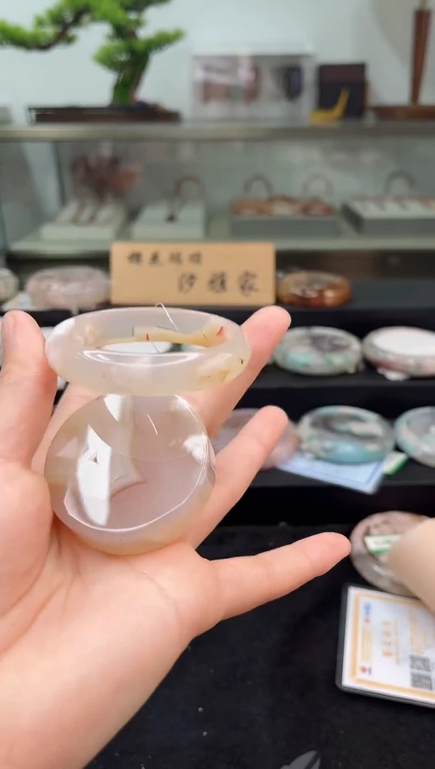 未镶嵌手镯石英质玉50圈口（赠品镯心）1688805