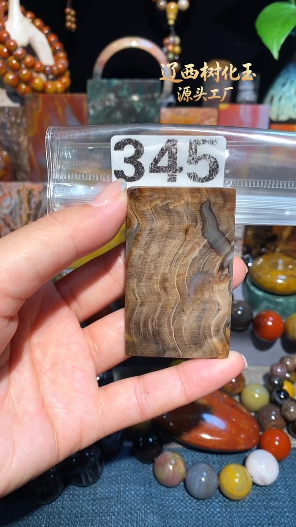 未镶嵌-硅化玉天然北票硅化玉吊坠
