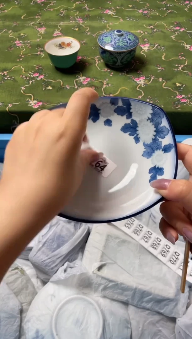 瓷片瓷器瓷器D764