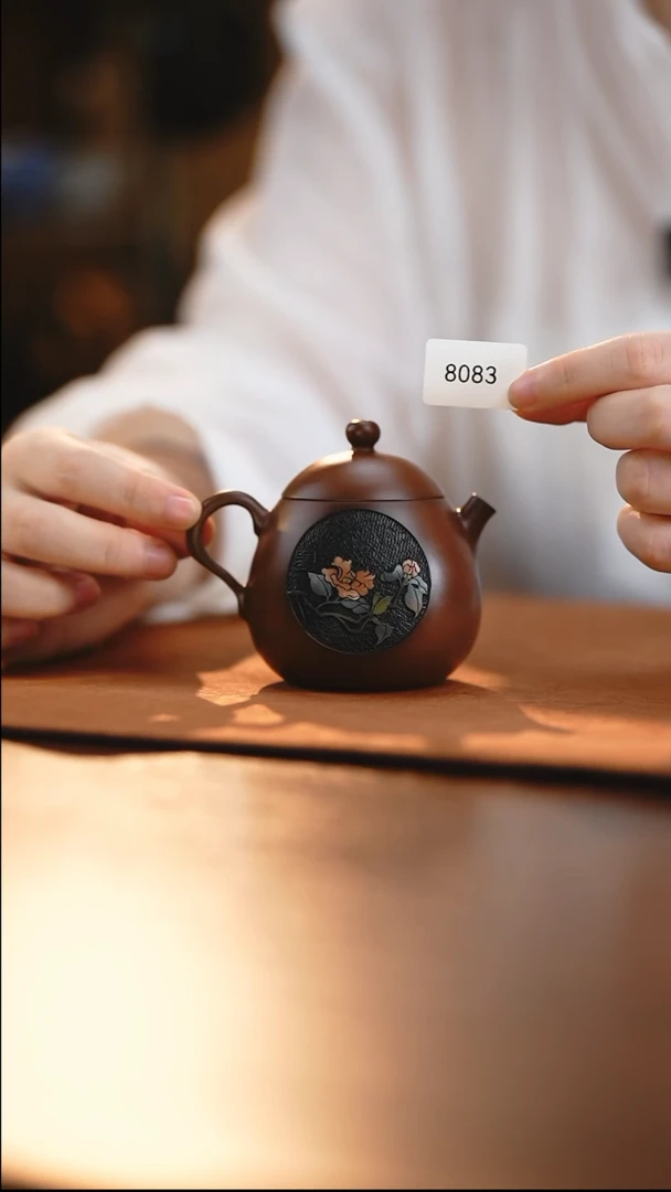 雲梦茶器紫陶茶壶8083