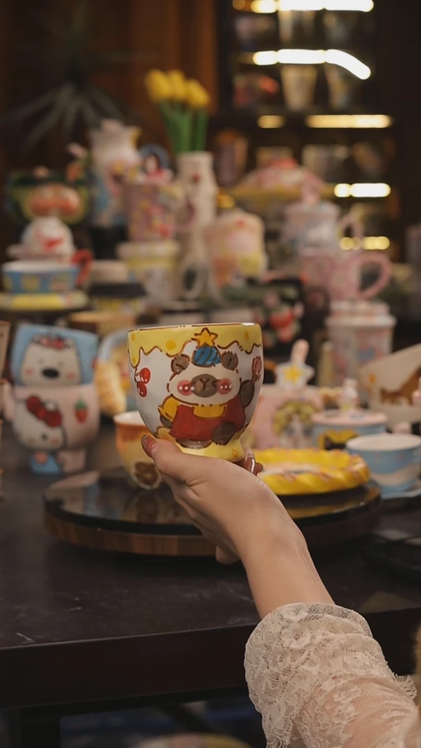 景德镇釉下彩绘设计师款式陶瓷