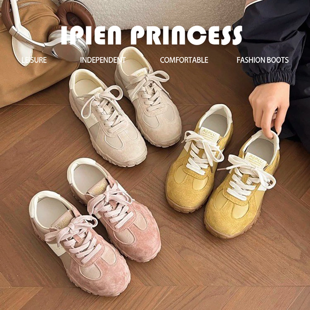 网红女款小个子厚底百搭阿甘鞋2025夏天春夏季新款内增高女鞋