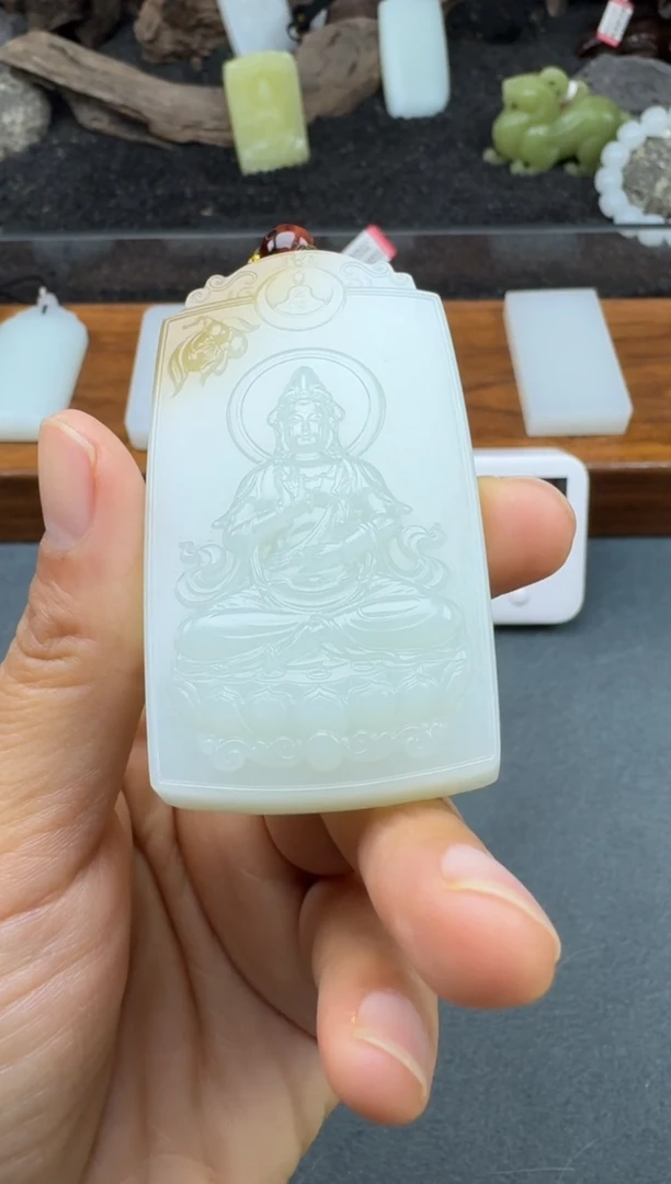 颈饰未镶嵌和田玉2