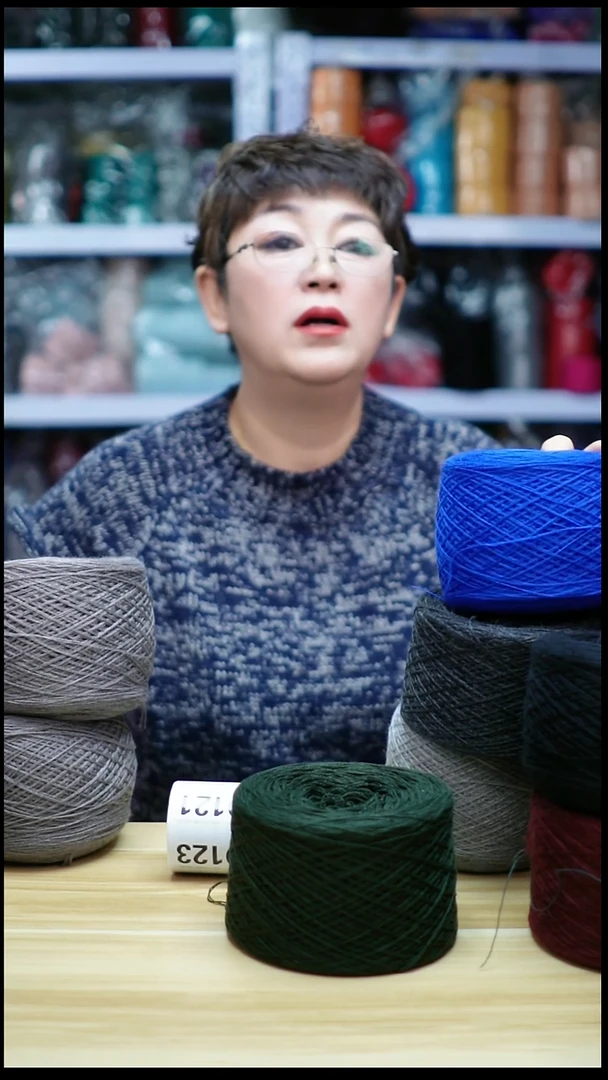 羊毛欢姐手编线D120