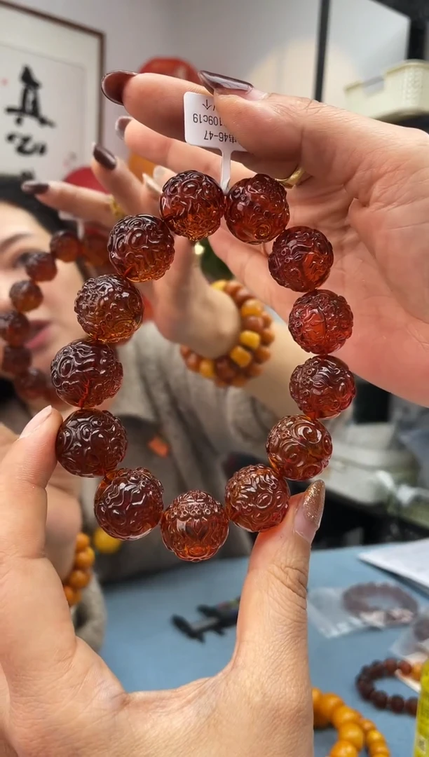 【闪购商品】琥珀珠宝奇石未镶嵌46 019