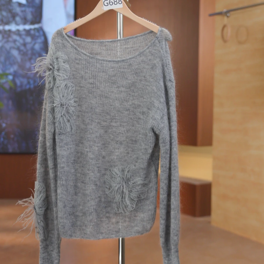 G688秋冬针织毛衣百搭气质时尚女装1.4