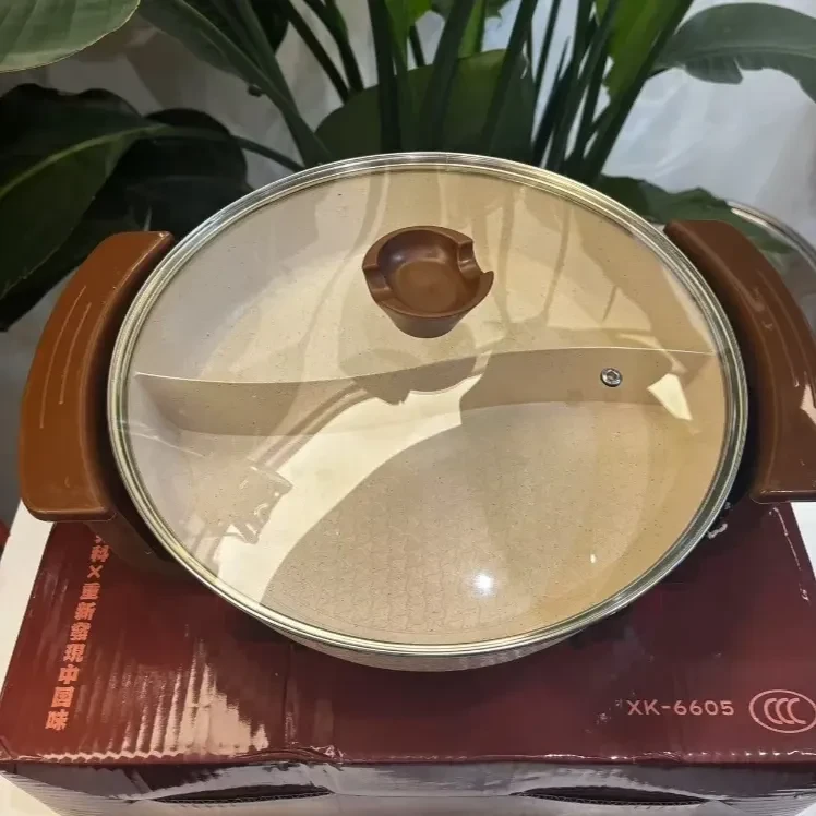 家用大容量鸳鸯锅   电器FL