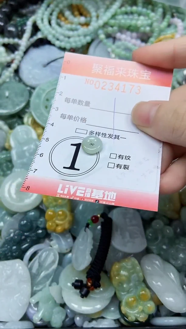 未镶嵌挂件翡翠闪购0234173