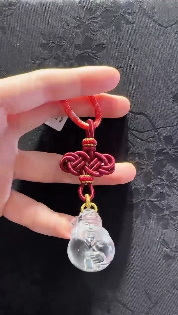 未镶嵌手绳水晶财神款
