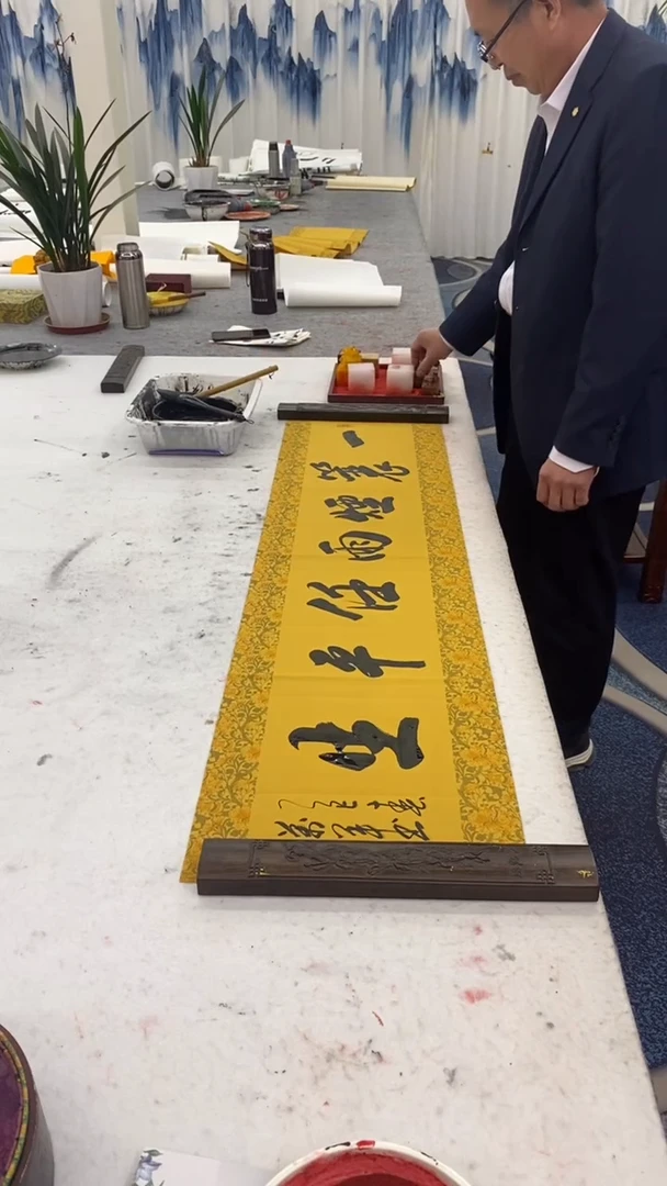 【闪购商品】书法王万军  一蓑烟雨任平生  140*35