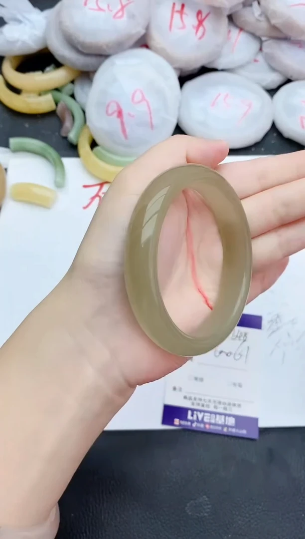 未镶嵌手镯石英质玉348+60/61