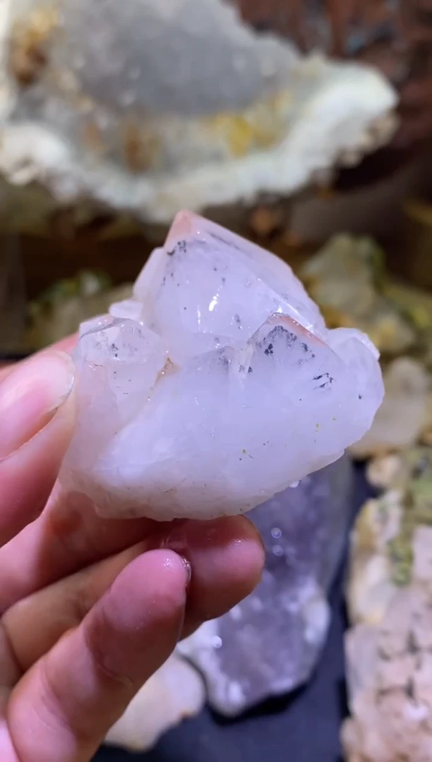 未镶嵌珠宝半成品水晶6号四川美姑超七花园水晶