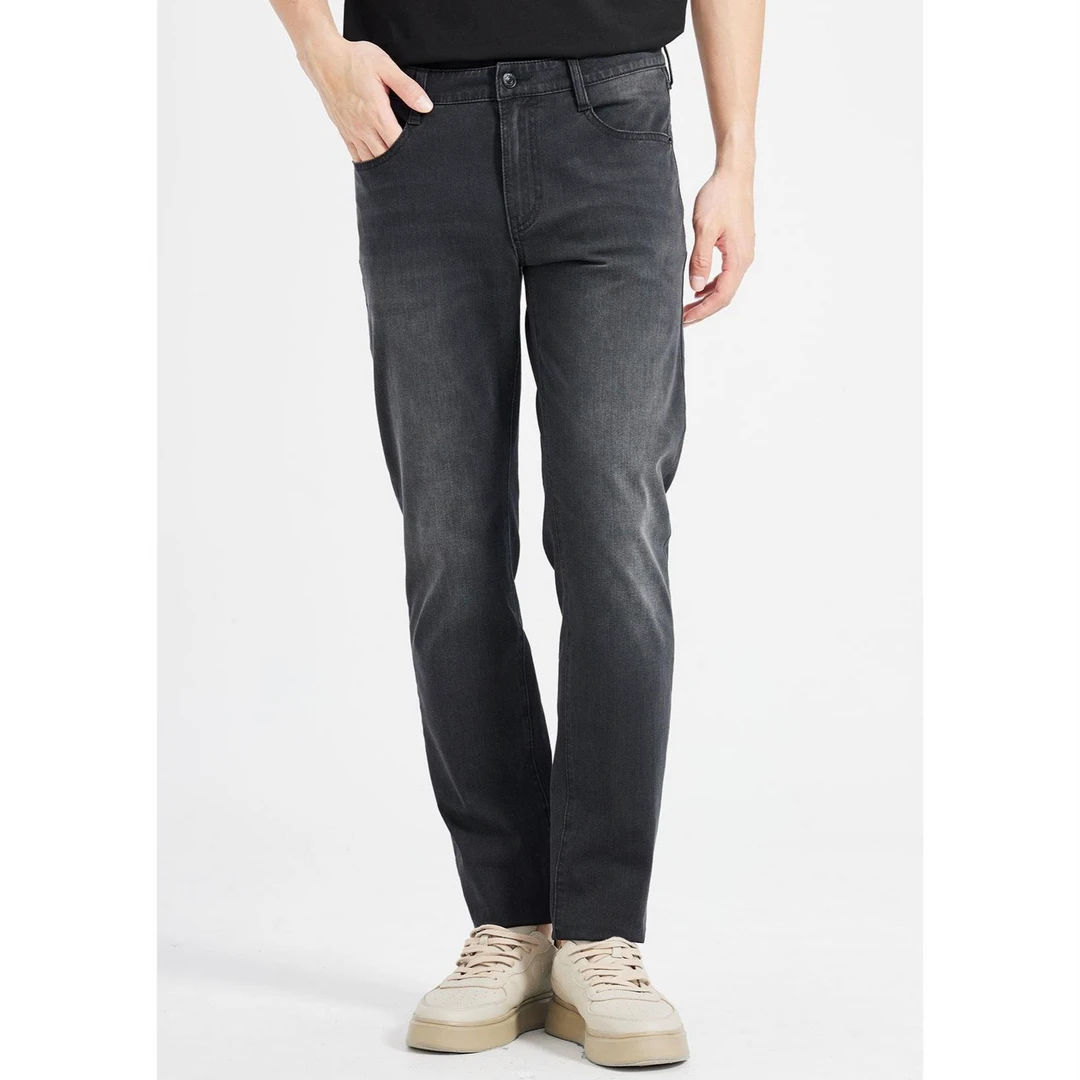 【专柜同款】利郎春夏低腰窄脚修身舒适牛仔裤 (24XNZ10601)