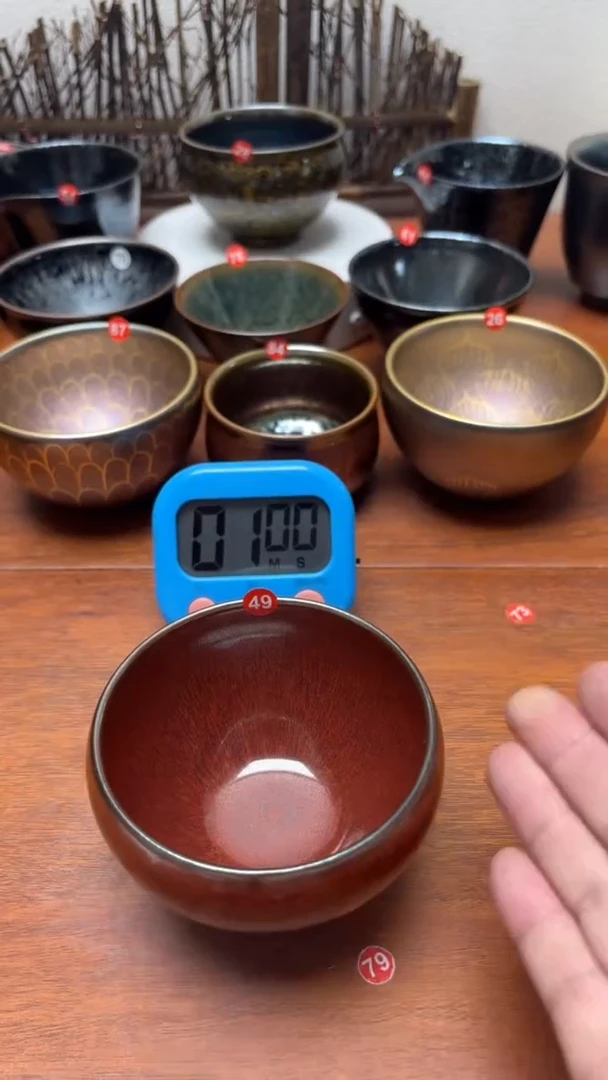 【闪购商品】茶盏49号建盏工匠茶器