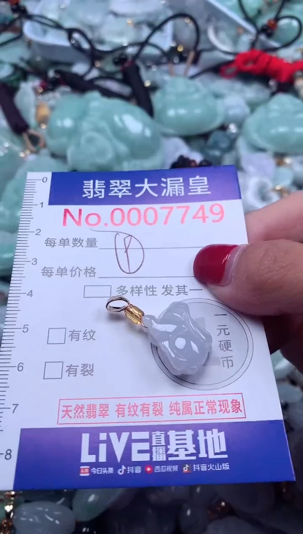 颈饰未镶嵌翡翠7749