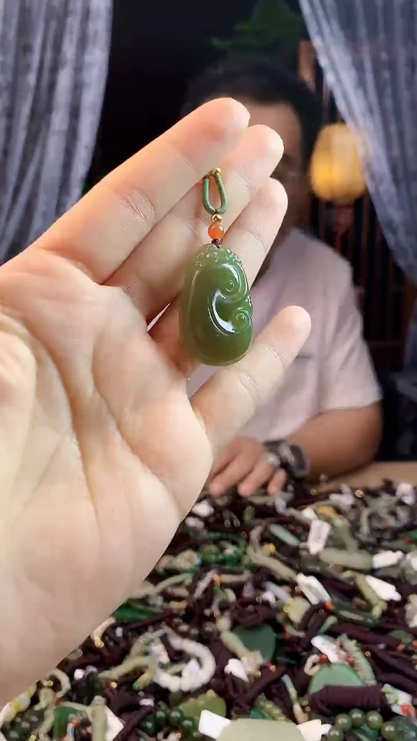 和田玉未镶嵌挂件多样性发货拍一发一