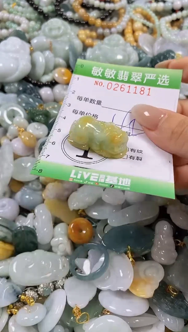 翡翠未镶嵌颈饰闪购0261181多样性发其一