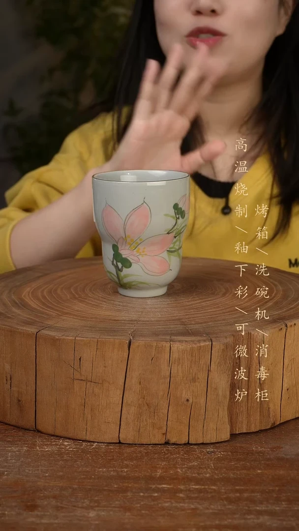 碗瓷景德镇手工手绘高温瓷釉下彩