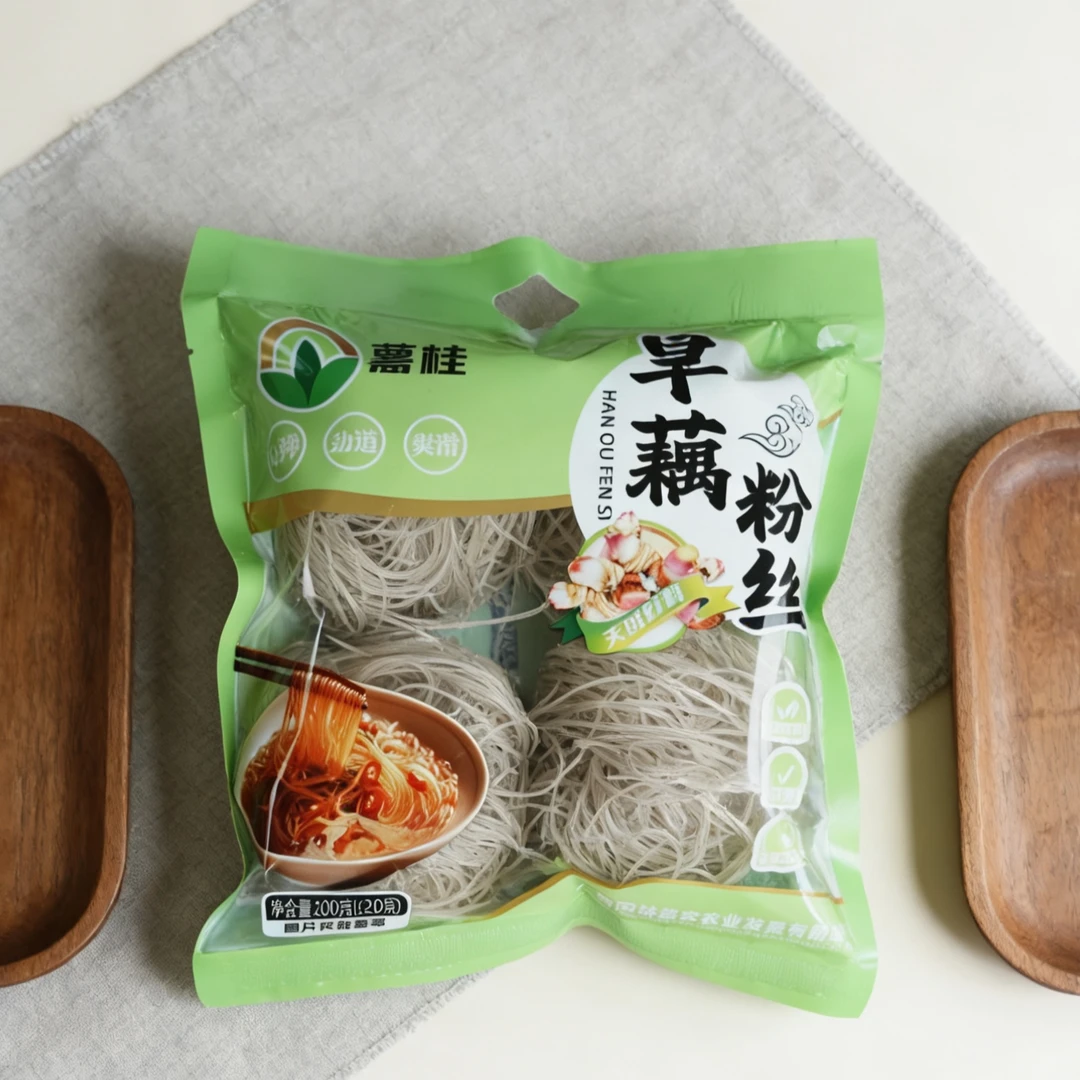 尝鲜广西特产旱藕粉爽滑可口