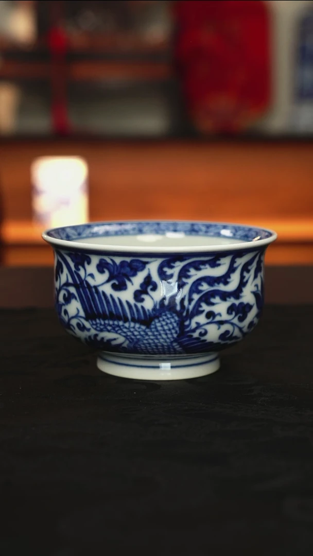 元黛工坊麒麟追凤大炉式杯