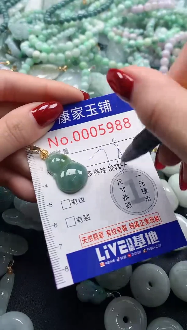 颈饰未镶嵌翡翠5988