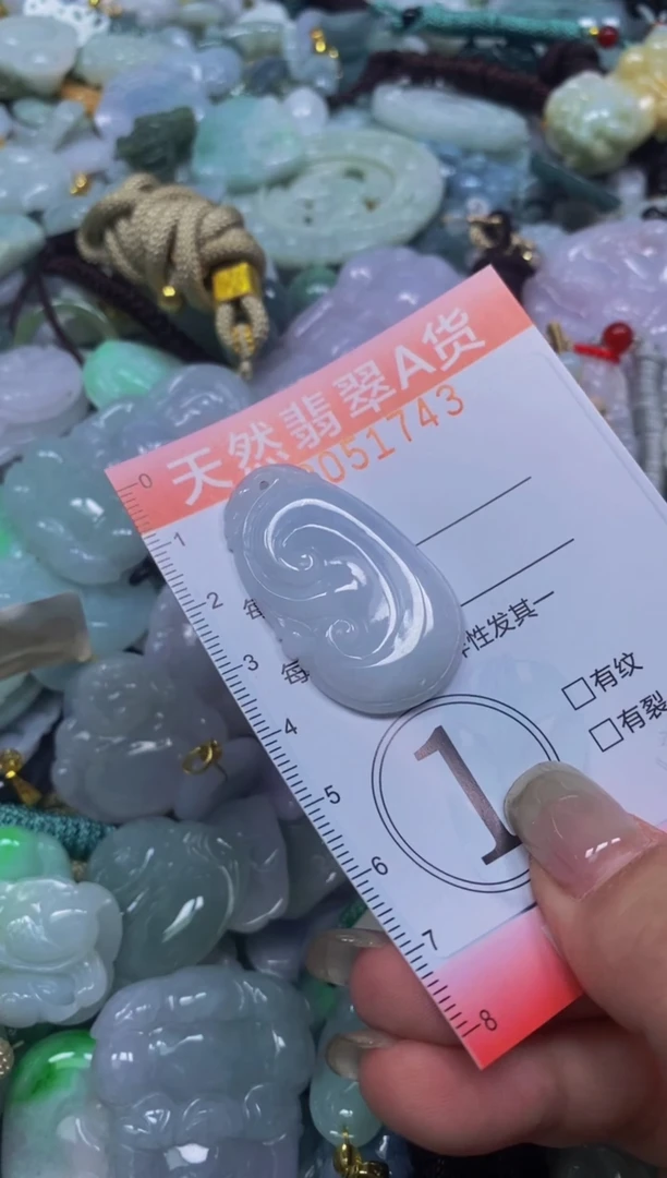 翡翠未镶嵌颈饰闪购0051743