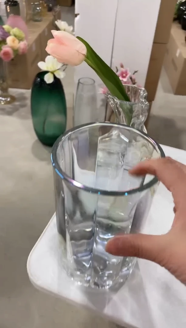 【闪购商品】无铅玻璃炫彩竖纹