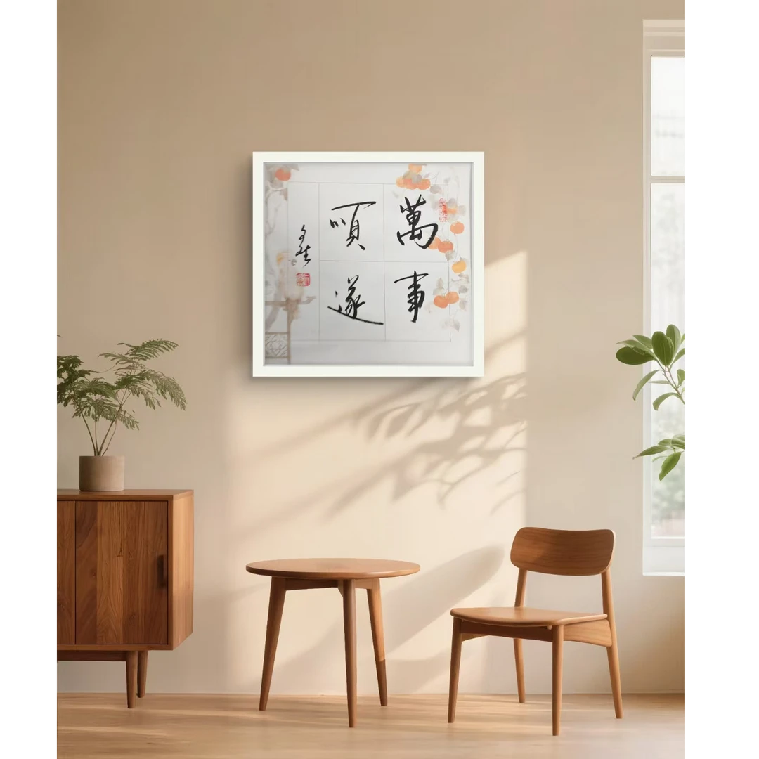 万事顺遂-赵文斌-书法-1平尺