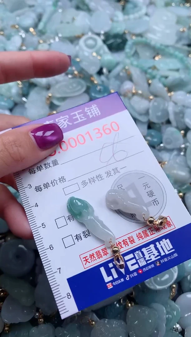 颈饰未镶嵌翡翠1360