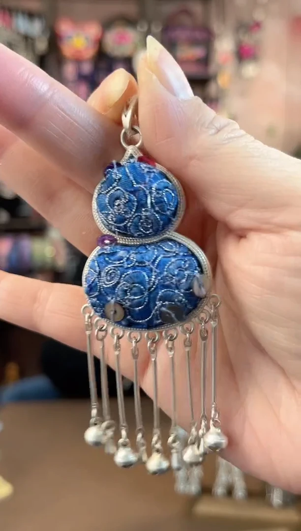 织绣 民族风手工非遗老绣饰品179