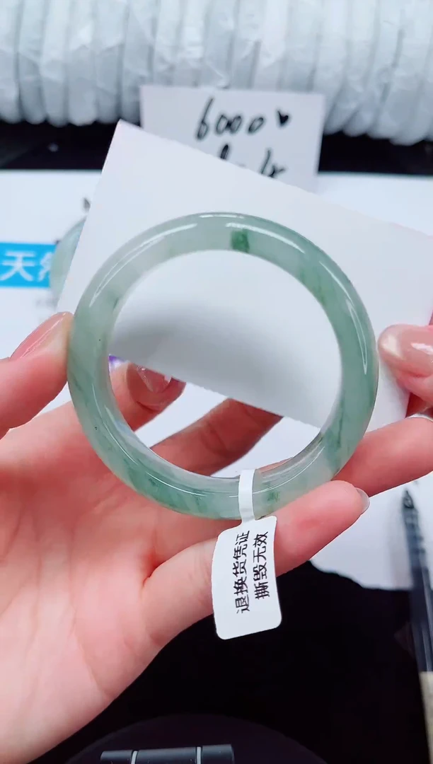 未镶嵌手镯石英质玉38-52/53