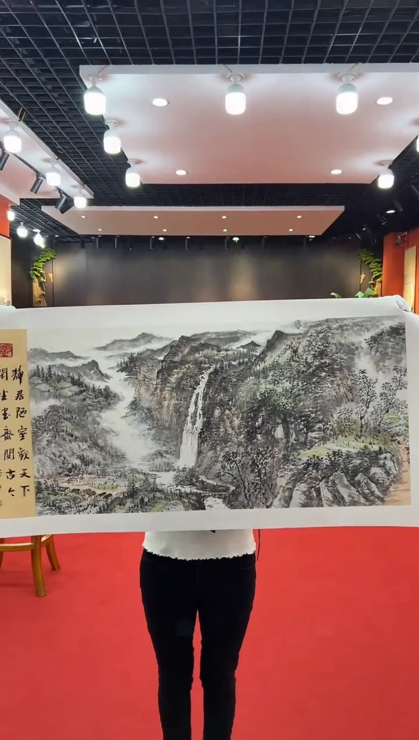 【闪购商品】国画道一老师亲笔绘画作品B97