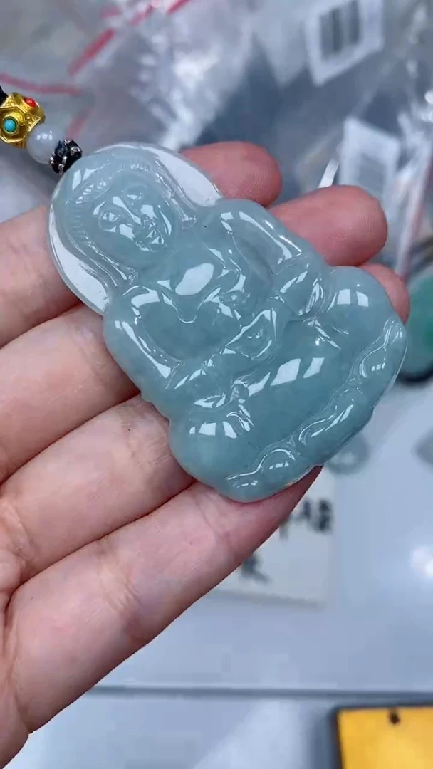颈饰未镶嵌翡翠吊坠