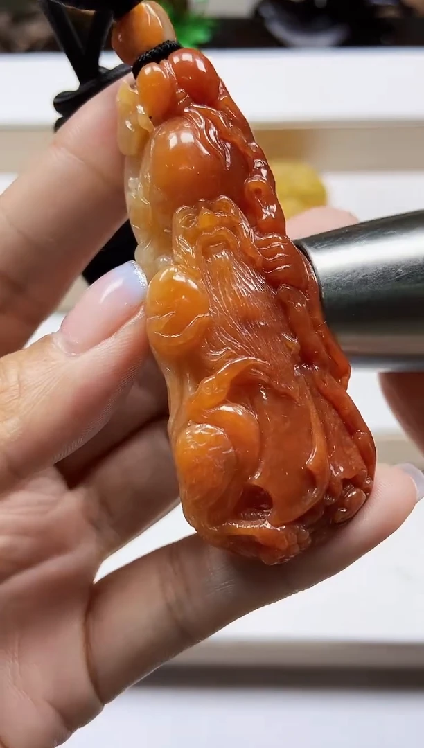 颈饰未镶嵌翡翠翡翠A货