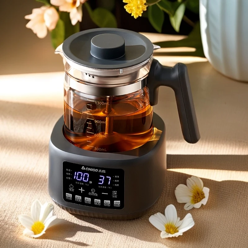 Chigo/志高全自动养生壶电热烧水壶恒温泡煮茶智能玻璃喷淋煮茶器