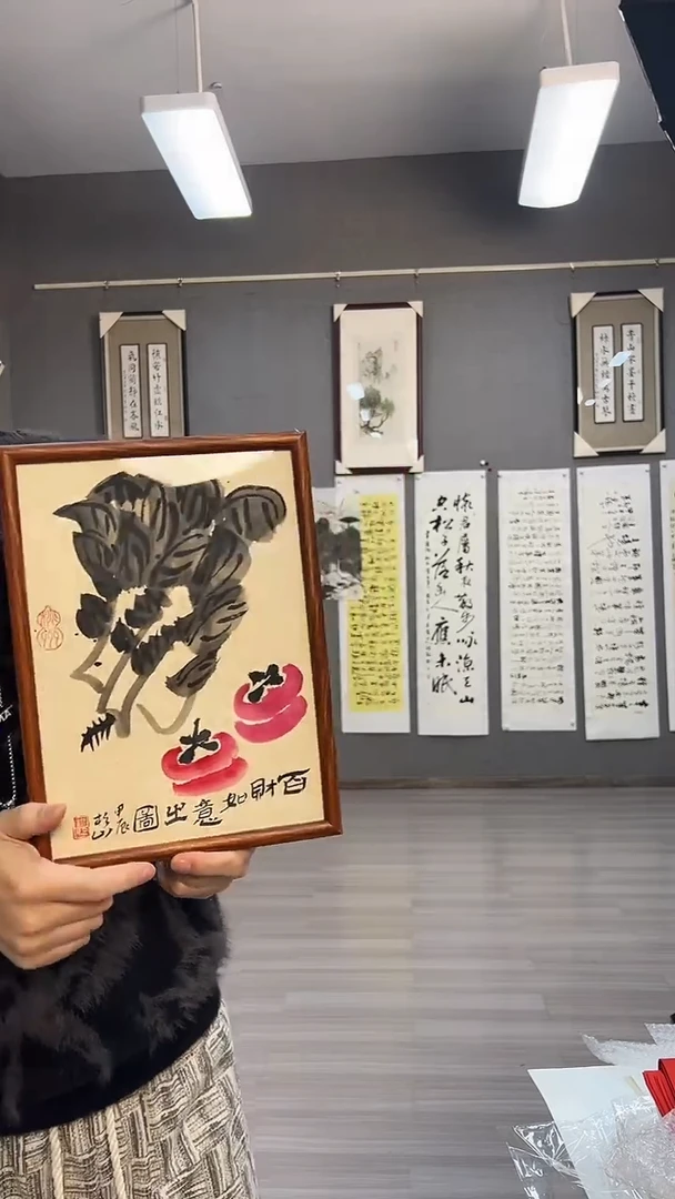 【闪购商品】国画66号龙老师绘画摆台