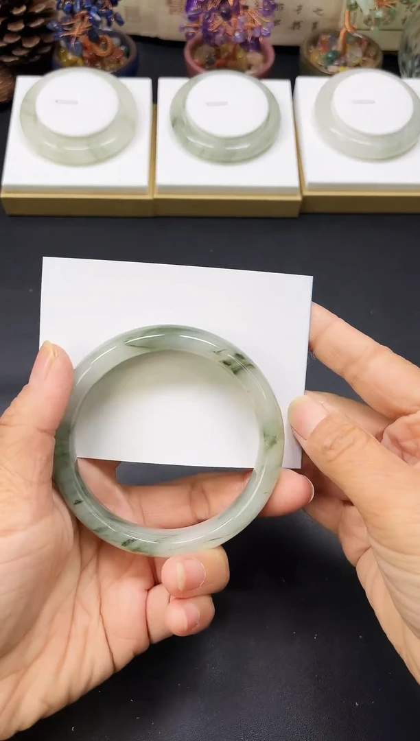 未镶嵌手镯石英质玉A22-62`63`64`