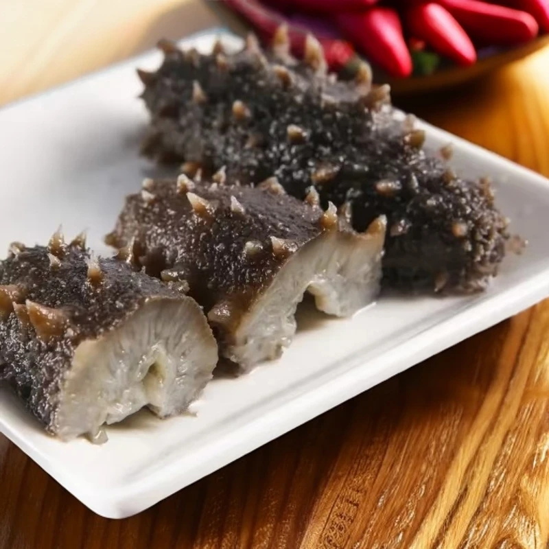 青岛海参即食14-18只左右（独立包装 活参加工）可试吃一只包邮