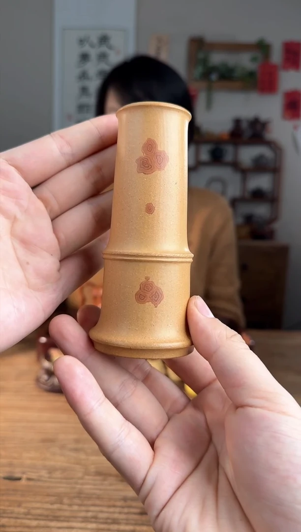 【闪购商品】紫砂茶壶斑竹  花瓶