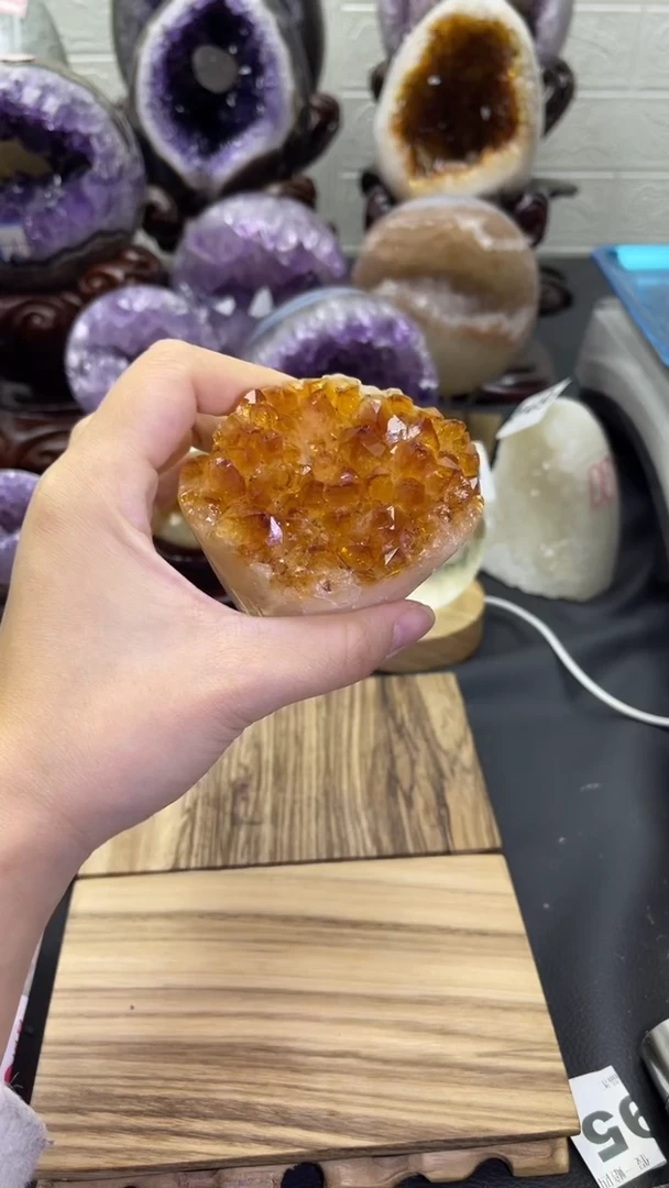 未镶嵌大型摆件（非配饰）紫晶552号晶花