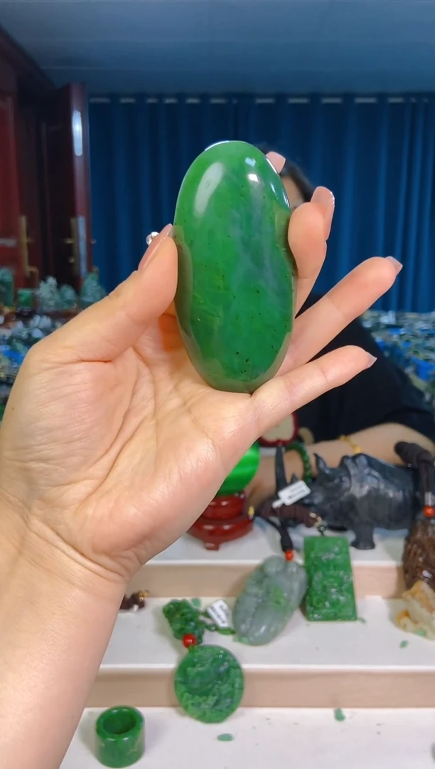 和田玉未镶嵌挂件1