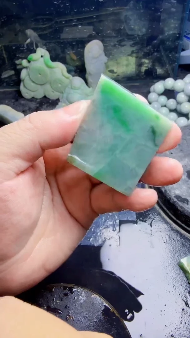 未镶嵌挂件翡翠天然翡翠092