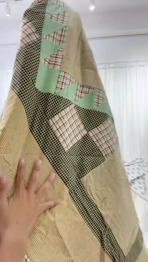 棉180*180纯棉床盖58号微瑕