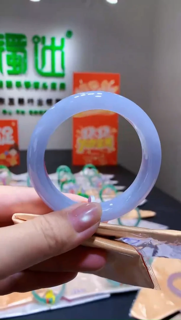 未镶嵌手镯翡翠-k303  天然缅甸A货翡翠56正圈